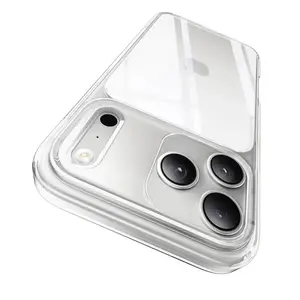 Crystal Clear iPhone 17 Pro Max Case, Patented Anti-Yellow & Virgin TPU, 15FT Military-Grade Drop Protection, Shockproof Phone Accessory, Slim Transparent for iPhone 16 15 14 Pro Max 6.9 inch, Clear, Protective