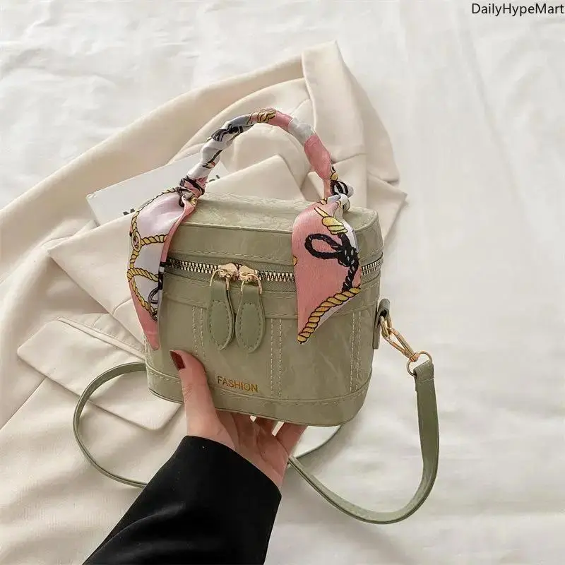 Women's Trendy Mini Square Crossbody Bag - Korean Style Shoulder Purse, Pu Leather Bag, Fashion Accessory Purses for Women, Crossbody Bags For Women