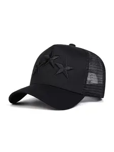 Men's Adjustable Mesh Baseball Cap, Street Style Snapback Hat, Casual Trendy Hat, Graphic Trucker Hat for Daily Wear & Outdoor Activities, Casual Fashion Accessory