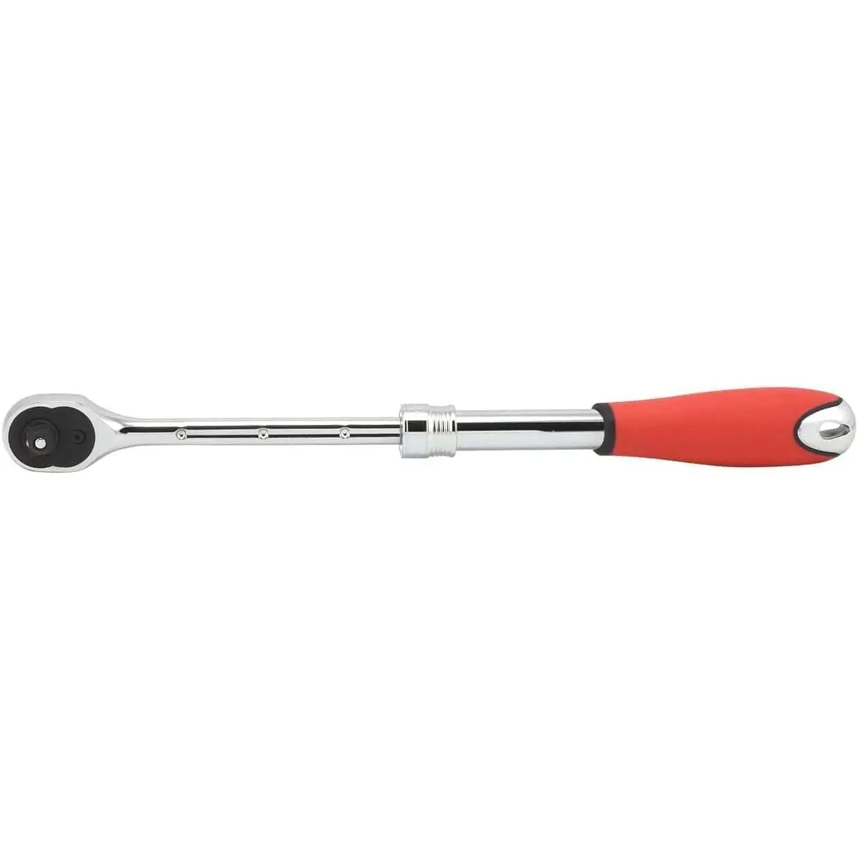 03067A 3/8-Inch-Drive Extendable Ratchet Handle - 72-Tooth Reversible Ratcheting, Quick-Release Drive Head, Chrome Vanadium, 8.5-12.375 in Extension, for Home Repairs, Tight Spaces
