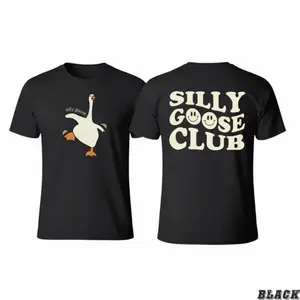 Silly Goose Club Goose Best T-Shirt/Hoodie, Unisex Casual Shirt For Men & Women,  Cotton Classic Fit