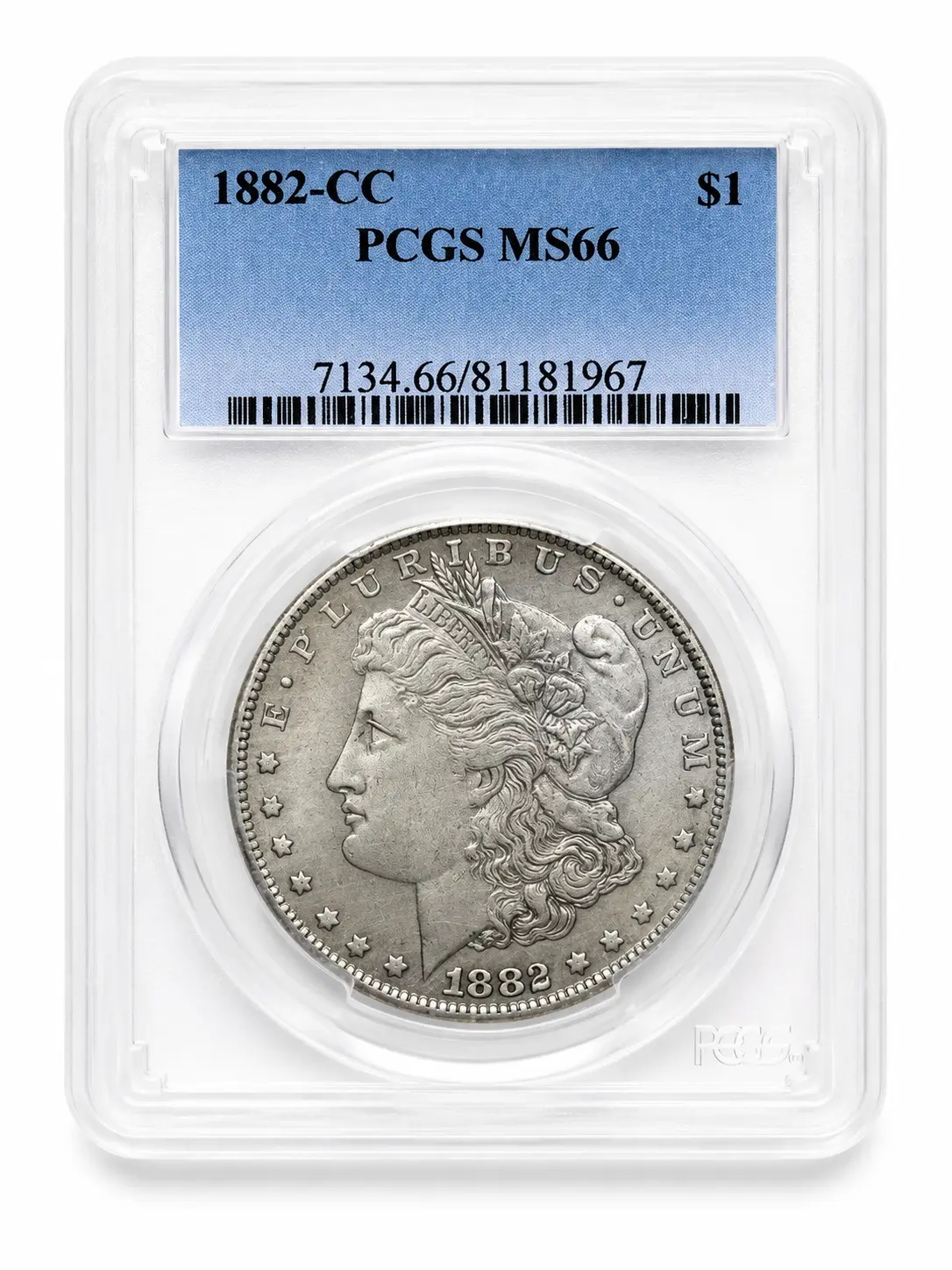 1880-CC to 1890-CC Carson City Morgan DollarPCGS I Rare Key Date Silver Coin Original PCGS Graded Holder