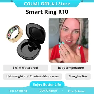 COLMI R10 SmartRing 5 ATM Waterproof Temperature Exercise Smart Wearable for Couples