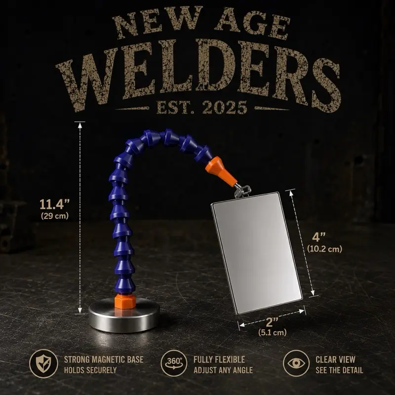 New Age Welders Magnetic Welding Inspection Mirror