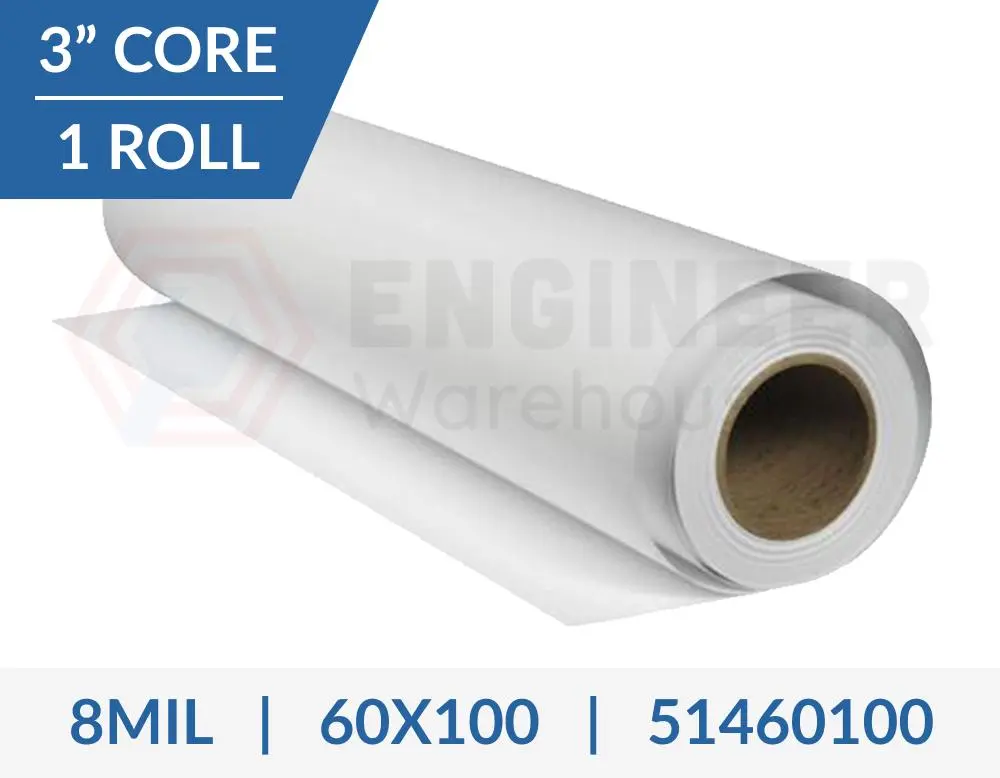 Dietzgen 60" x 100' 514 8 Mil Ultra Premium Universal Poster Paper - 1 Roll per Carton - 51460100