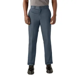 Dickies Men's Original 874® Work Trousers - Airforce Blue Plain, All Seasons, Durable Twill, Reinforced Seams, Wide Tunnel Belt Loops, Relaxed Fit, Loose-Fitting, Straight Leg, Menswear Pocket Pants
