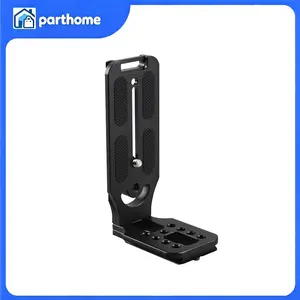 Universal L-Bracket Quick Release Plate for DSLR Cameras, Compatible with Arca Swiss Tripod Heads
