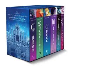 The Lunar Chronicles Boxed Set: Cinder, Scarlet, Cress, Fairest, Stars Above, Winter -- Marissa Meyer - Paperback