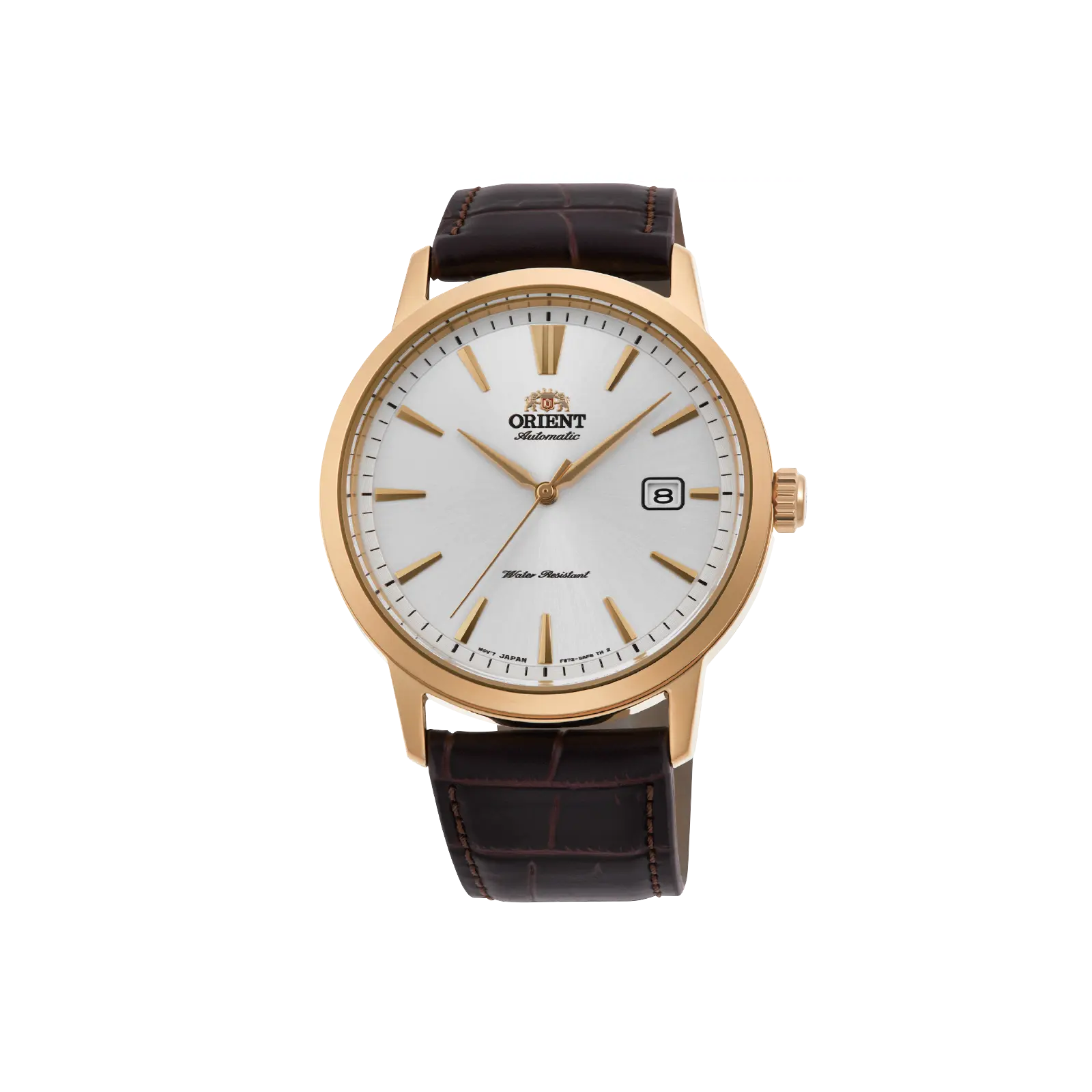 Orient Symphony III Men's Automatic Dress Watch - 41.5mm Stainless Steel Automatic Date Wristwatch, RA-AC0F04S30B, Stainless Steel Watch, Automatic Mechanical Watch