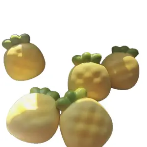 Pineapple Squishy Slow-Rising Toy, Soft Textured with Comfortable Finger Suction, Stress Relief Decompression Fidget Toy, Ideal 1 Target Group Gift for Children's Day & Holidays