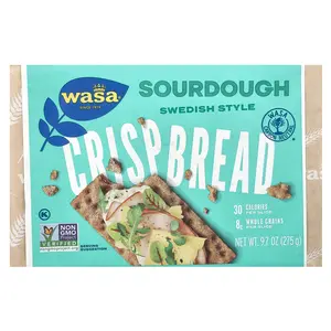 Wasa Flatbread Crispbread, Sourdough, 9.7 oz (275 g)