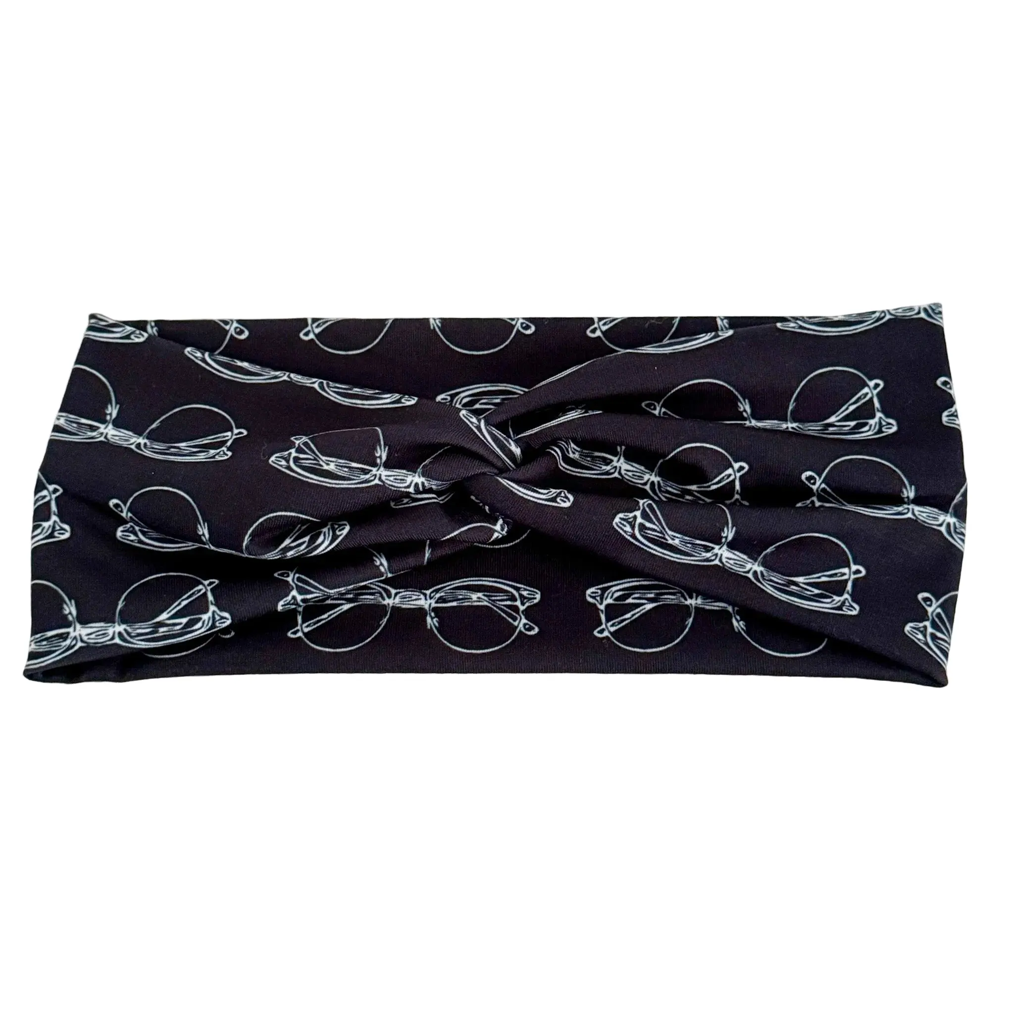 Black Optometrist Headband – Handmade Gift for ODs & Eye Care Professionals