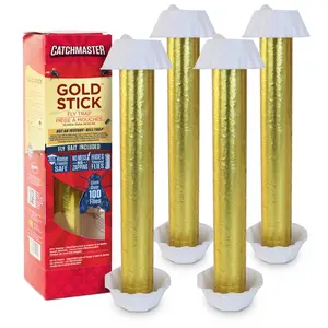 Gold Stick Fly Sticky Traps for Effective Pest Control