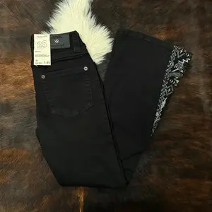 W224-PB30 WOMEN Western Blue Bootcut Jean HEIGHT 30”