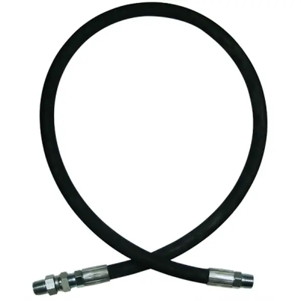 American Lube Equipment 1/2" x 4' Oil Hose, 1/2"(M) Couplings TIM-4418-4S