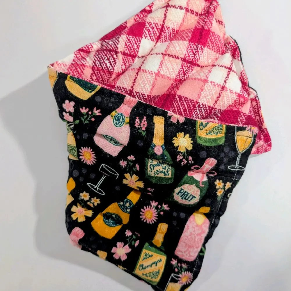 Therapeutic heating-cooling rice bag, Heat Pad, Cold Pack, Rice Bag, Spa, Massage, Wine