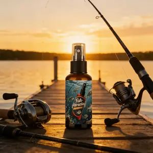 Fish Bite Extreme Attractant Spray 60ML, Long-Lasting Bait Additive, Draws Fish From Distance, Fishing Lure Enhancer