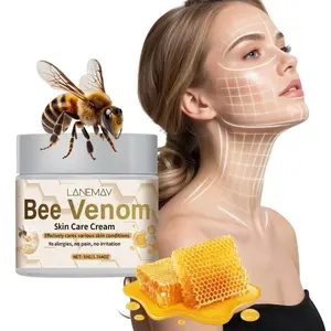 Honey Venom Peptide Firming Face Cream, Hydrating, Moisturizing and Brightening, Reduces Fine Lines, Deeply Nourishes, Dual Use for Face and Neck, 50g