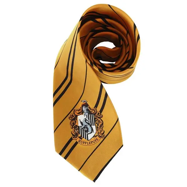 Yellow Hufflepuff Tie