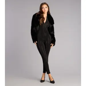 Shine On Rhinestone Zip-Up Jumpsuit Shine On Rhinestone Zip-Up Jumpsuit