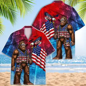 Funny  American Flag Hawaiian Shirt, Patriotic 4th of July Shirt, USA Independence Day Aloha Shirt, Eagle Graphic Shirt Gift #   TikTokMadeMeBuyIt #   TikTokShop #   USA 250th