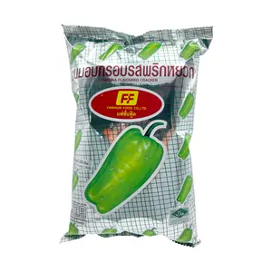 FF Snack  6Pack Paprika Cracker - Crispy & Flavorful Sweet and Savory Snack 65g Chip Crunchy Dried Tomato Dry Salt Dry