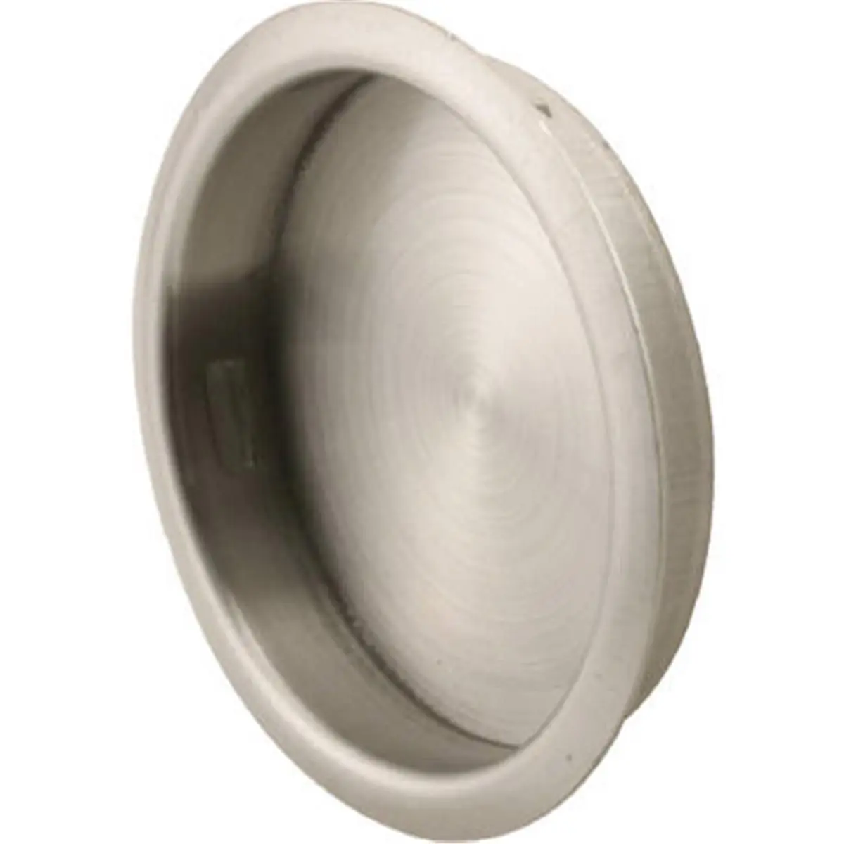 212 MAIN Prime Line 163918 Satin Nickel Closet Door Finger Pull Doorknob, 1.75 in., 2-Pack Door Hardware