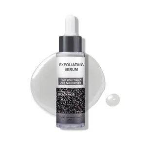 80ml/80ml X 2 Rice & Rice Exfoliating Essence Lotion Serums, Gentle Exfoliation, Brightens Skin Tone, Smooths Skin Texture, Moisture, Suitable for All Skin Types, Tea Tree, Glow Serum