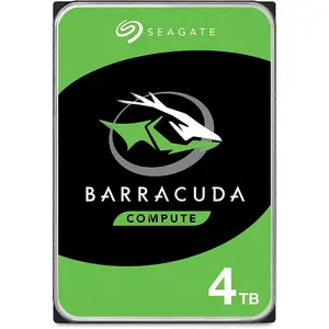 Barracuda 4TB Internal Hard Drive HDD – 3.5 Inch Sata 6 Gb/S 5400 RPM 256MB Cache for Computer Desktop PC – Frustration Free Packaging ST4000DMZ04/DM004