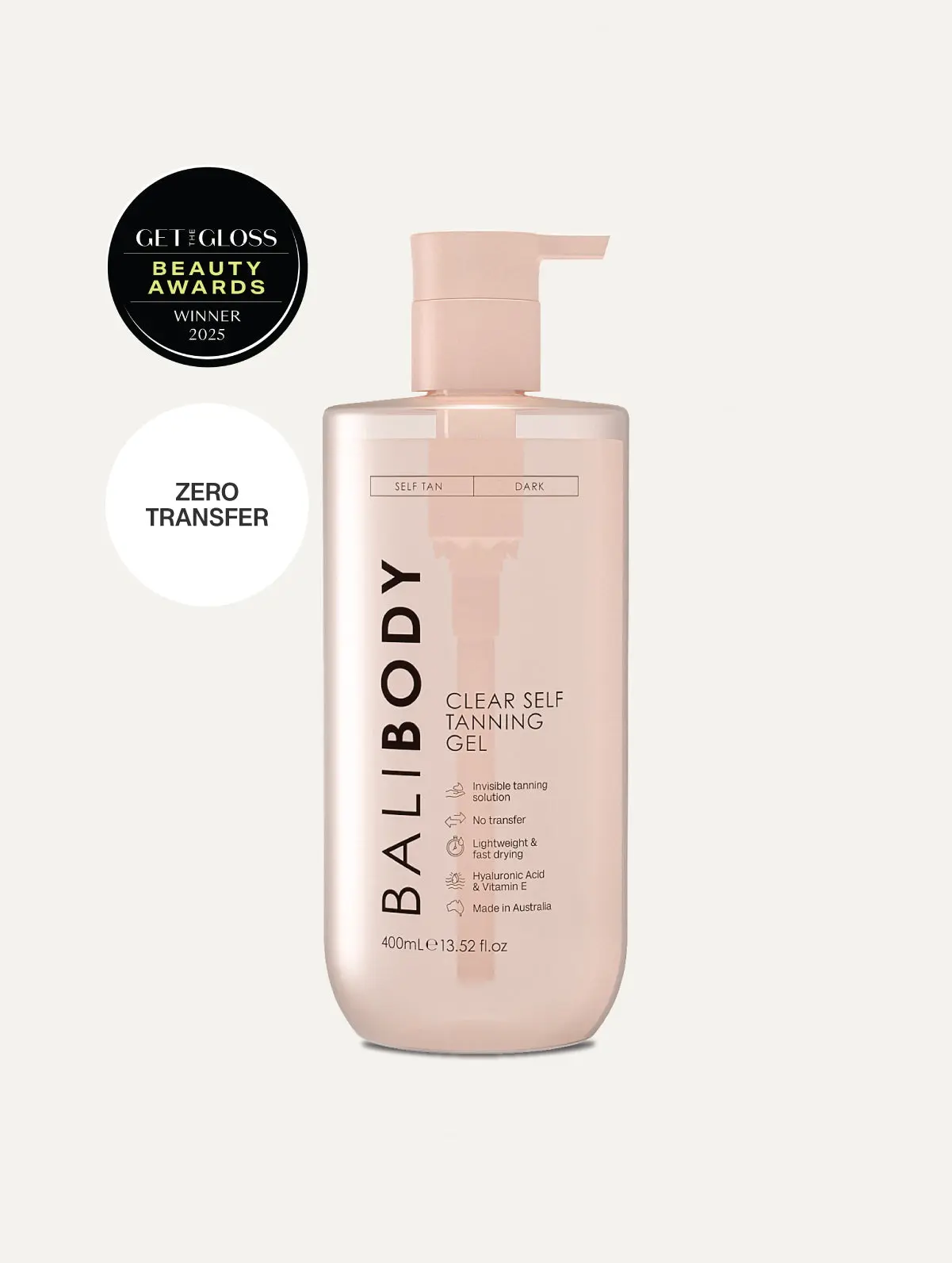Clear Self Tanning Gel
