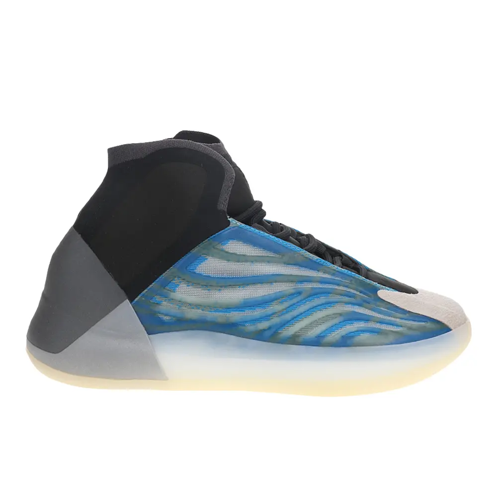 adidas Mens Yeezy Quantum Basketball Sneakers Shoes - Blue