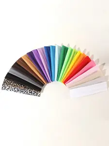 24pcs Women's Sports Hair Bands, Leopard Print Elastic Sweat Absorbing Sweat Wicking Headbands, Workout Training Headband Yoga Running Spa Fashion Accessories