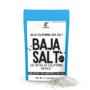 Alebrixes - Premium Baja California Sea Salt 1.7Lb (800g) | Unrefined 100% Natural Sea Salt | Imported from Baja California, Mexico