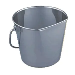 QT Dog SS0221 2 Quart Flat Sided Bucket