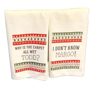 Christmas Vacation Todd and Margo Towel Gift Set Hand Kitchen