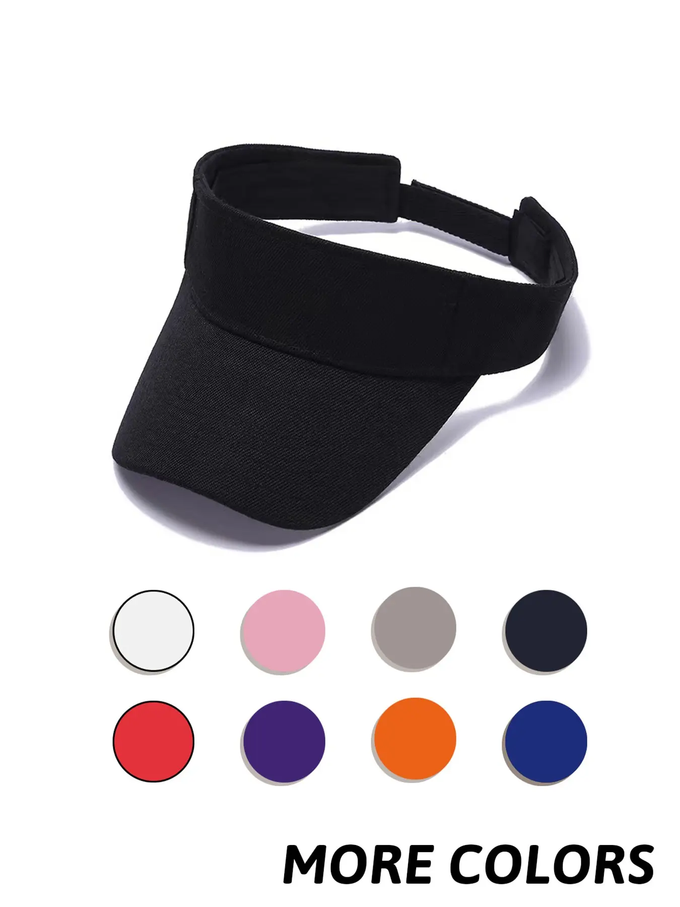 1 PC Gender-neutral multi-color open-top hat, Adjustable sun hat, Sun visor hat, casual outdoor hat, versatile, lightweight, breathable, suitable for daily commuting, outdoor outings and vacation wear in spring and summer