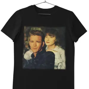 Vintage Retro Beverly Hills 90210 Fan Art Tee - Unisex Tv Series Shirt For Shannen Doherty & Luke Perry Fans Classic Cotton