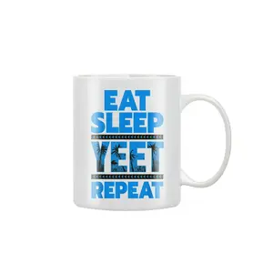 WWE JEY USO NEW  110Z SUBLIMATION MUG EAT SLEEP YEET REPEAT WDX
