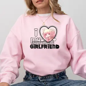 I love My Girlfriend Himiko Toga Shirt, Toga MHA Shirt, Valentine Shirt, Trending Anime Tee, Gift For Fans, For Men, For Women