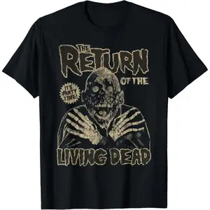 Vintage Return Of The Living Dead Move Horror fans Casual Short Sleeve Cotton T-Shirt