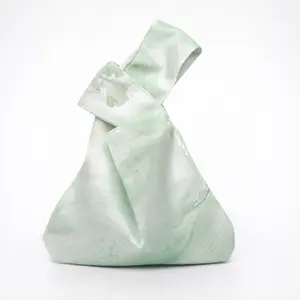 Knot Bag Handmade  |  Natural Lacquer Fluid Marbled– One-of-a-Kind Aesthetic wrist Bag, Perfect Luxury Gift Packaging
