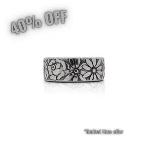 Daisy Chain Spoon Ring