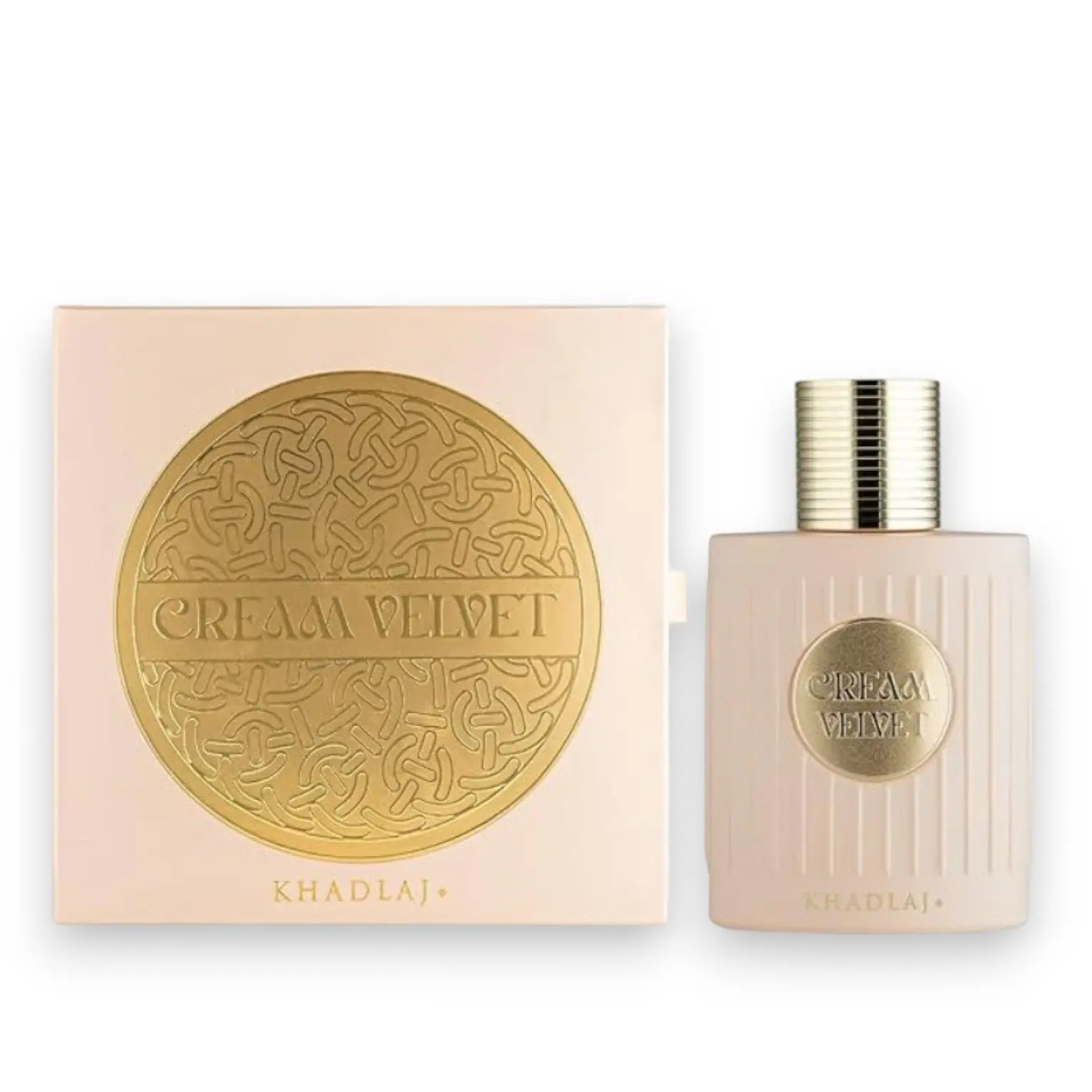Khadlaj Creamy Cream Velvet Eau De Parfum (EDP Fragrance) - 100 ML-3.4 oz Unisex High Quality Captivating Fragrance with Delightful Caramel, Honey & Vanilla Scents