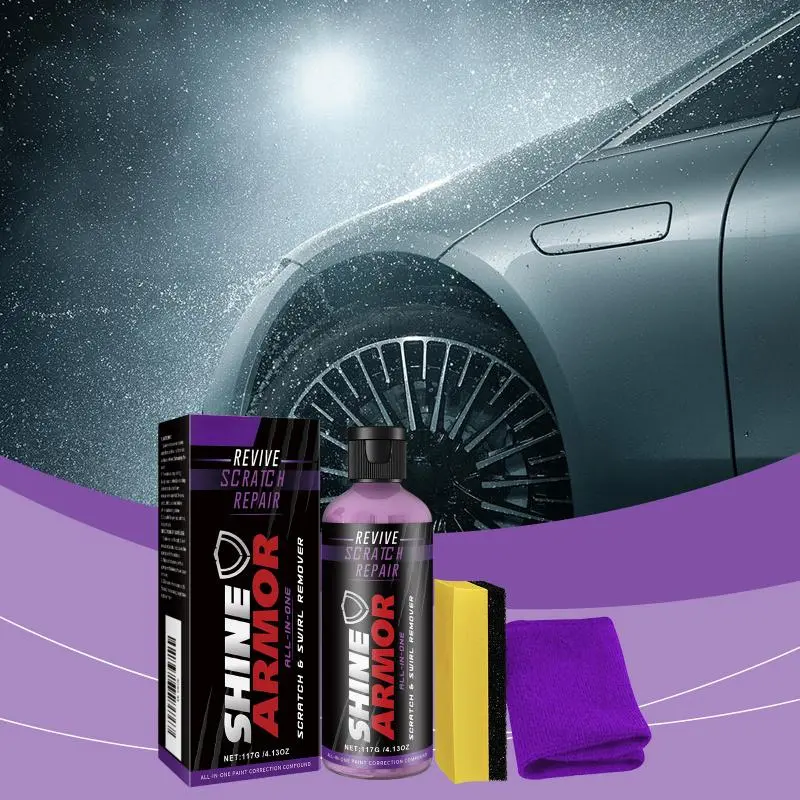 Car Paint Touch Up Pen - Scratch & Swirl Eliminator Polishes with Sodium Carboxymethyl Cellulose, Easy DIY Auto Paint Care for Car Owners, Fix Minor Scratches on Trucks, SUVs to Restore Original Appearance