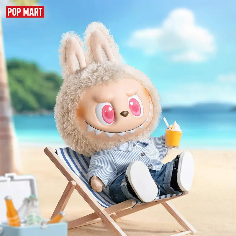 POP MART THE MONSTERS - FLIP WITH ME Vinyl Plush Doll, Labubu Collectible Toys-2.0