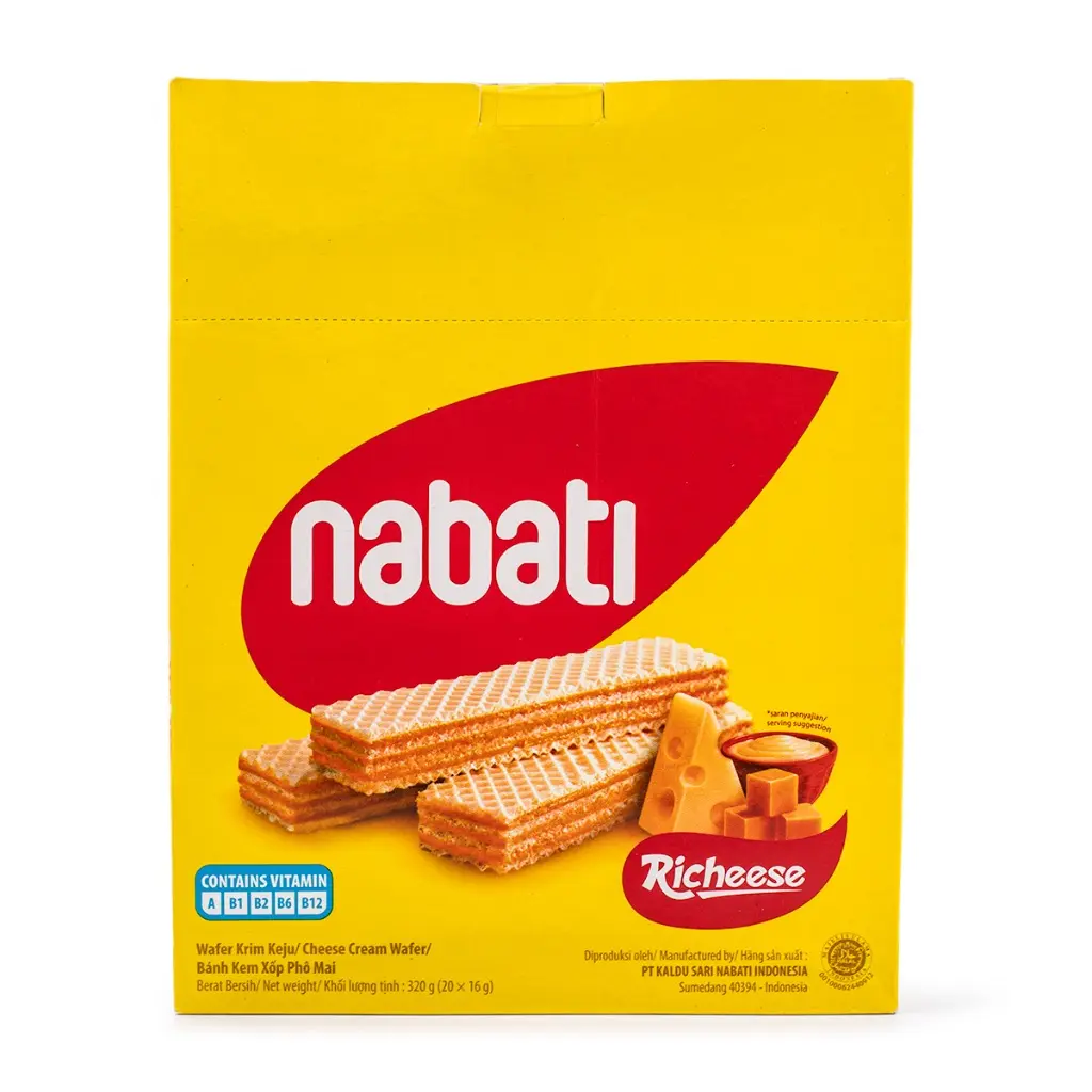 Nabati Richeese Wafer, Cheese Flavor 320 g