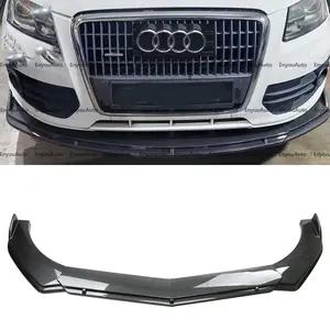 For Audi Q3 Q5 Q7 UNIVERSAL Front Bumper Lip Spoiler Splitter Carbon Fiber
