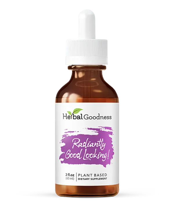 Radiantly Good Looking 2fl.oz - Plant Based - Dietary Supplement - Herbal Goodness Herbal Goodness Healthcare Natural Fitness Organic