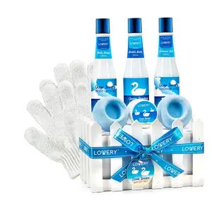 Ocean Breeze Spa Gift Basket - 10Pc Bath and Body Kit