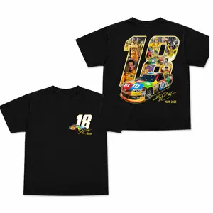Kyle Busch Shirt - Kyle Busch Memorial 1985-2026 Graphic Tee | RIP NASCAR Legend Vintage Rowdy Nation Fan Apparel